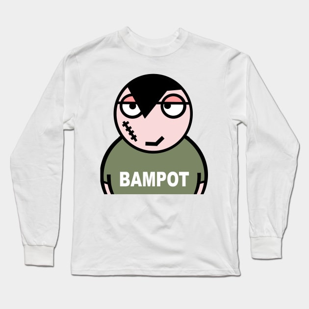 Bampot. A little crazy Long Sleeve T-Shirt by Cheeky Greetings